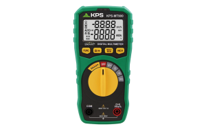 El Multímetro Digital MT900 de KPS es una herramienta confiable y precisa, ideal para mediciones en voltaje, corriente y resistencia. Perfecto para técnicos y profesionales en instrumentación y mantenimiento eléctrico.
